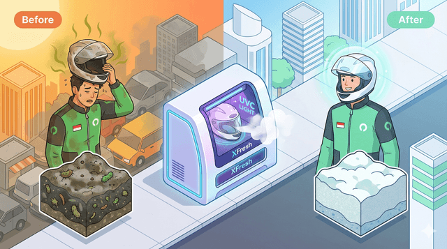 Cover image for Kenapa Harus Cuci Helm?