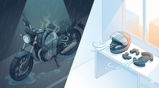 Cover image for 5 Tips Merawat Helm Saat Musim Hujan di Jakarta